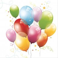 Ubrousky Daisy L - Birthday Balloons - SD_OG_10001