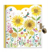 Zápisník se zámkem Flowers Stitch - 1442-0364