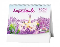 Stolní kalendář - Levandule - BSV5-24