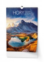 Nástěnný kalendář - Hory - BNG6-24