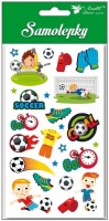 Samolepky - fotbal - 9 x 16 cm - 15086