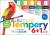 Temperové barvy Tempus - 6 barev + 1 běloba a štětec