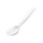 Lžíce (PP) znovupoužitelná - bílá - 18,5 cm - 50 ks - 22006