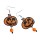Náušnice Halloween - dýně - 122680