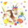 Velikonoční ubrousky TeTe L - Easter Friends - TL705000