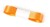 Stuha dekorační taftová 15 mm x 3 m - oranžová - 2815003