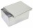 Dárková krabička F1 Lux - stříbrná - 28,5 x 19,5 x 13 cm