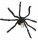 Pavouk drátěný černý - 60 cm - 408719