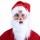 Maska Santa Claus s čepicí - 043510