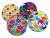 Lampion 25 cm - mix - 1020118