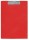 Psací podložka s klipem A4 - Prešpan - červená - 276.06