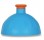 Víčko na Zdravou lahev - modré s oranžovou zátkou - 0550/8980249