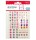 Samolepicí kamínky - mix barev - 100 ks - 33100-205
