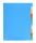 Rozdružovač barevný A4 - 2x5 listů - 7-424