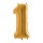 Fóliový balónek 102 cm - číslice 1 - zlatý - WGOLD 1