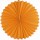 Lampion kulatý - oranžový - 9012