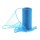 Organza obšitá 12cm/9m - mořská modrá - 240023