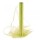 Organza obšitá 40cm/9m - olivová - 242033