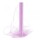 Organza obšitá 40cm/9m - levandulová - 242039