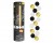 Vystřelovací konfety Beauty & Charm - kolečka - černá/bílá/zlatá - 407077