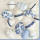 Velikonoční ubrousky Daisy L - Blue Style Easter Eggs - SD_WL_009701
