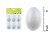 Vajíčko 6 cm /6 ks polystyren - 2221333