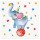 Ubrousky Paw L - Circus Elephant - 20 ks - SDL 135600