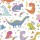 Ubrousky Daisy L - Funny Dinosaurus - 20 ks - SDOG 036001