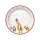 Papírový talíř malý - Cute Party Animals - 18 cm - 8 ks - TD01 OG 036901